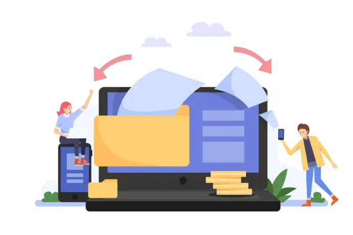 Instant download of digital product on screen