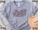 Aunt SVG PNG EPS PDF | Digital Download for Cricut & Silhouette