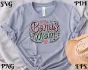 Bonus Mom Quote SVG PNG | Stepmom Digital Cut File for Cricut & Silhouette