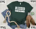 Simply Blessed - Gratitude Digital Quote | SVG PNG EPS PDF