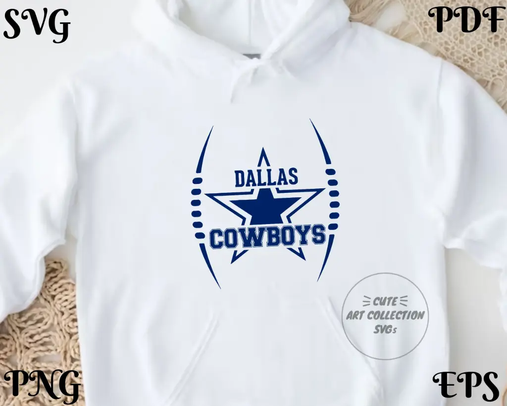 Dallas Football Team SVG – Digital Cut File for Cricut & More