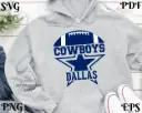 Dallas Football Team SVG | Unique Fan Cut File for Cricut & Silhouette