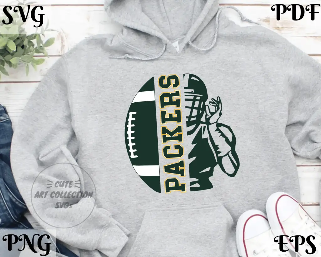 Green Bay Football SVG – City Pride Cut File for Cricut