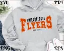 Philadelphia Flyers SVG & PNG – Hockey Fan Shirt Design | Instant Digital Download