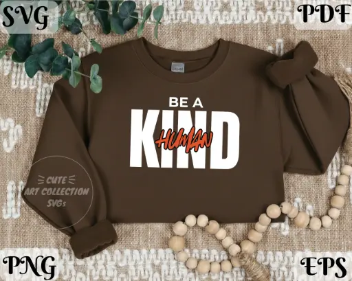 Choose Kindness Every Day - Positive Quote SVG PNG EPS PDF Digital Download