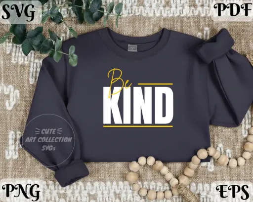 Spread Kindness Everywhere - Inspirational Quote SVG PNG EPS PDF Digital Download