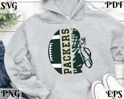 Green Bay Football SVG – City Pride Cut File for Cricut