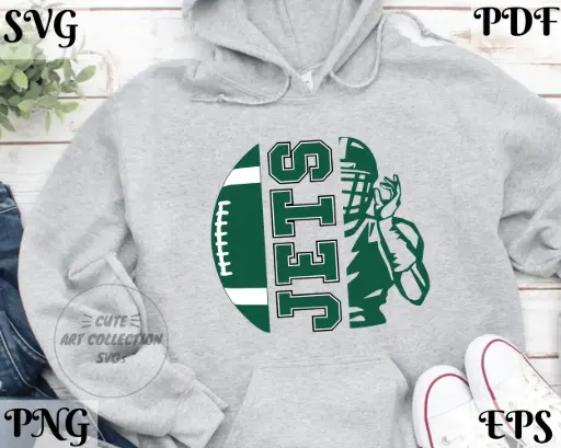 New York Jets SVG | Football Team Cut File for Cricut & Silhouette – Digital Download